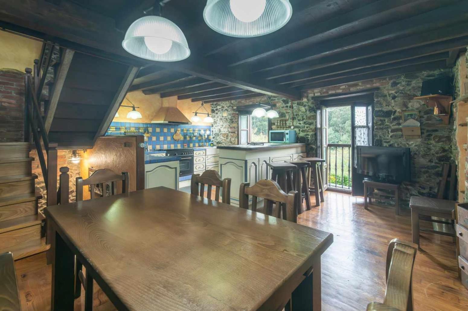 Casa Rural Casa Pumarin 프라비아 외부 사진