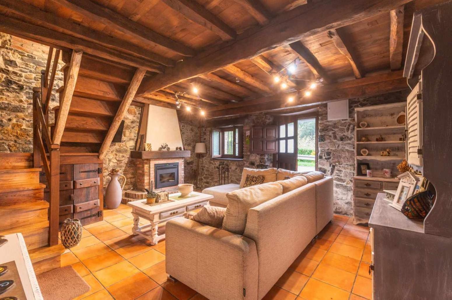 Casa Rural Casa Pumarin 프라비아 외부 사진